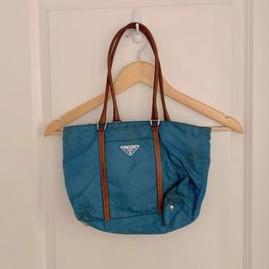 Prada Nylon Bag Blue
